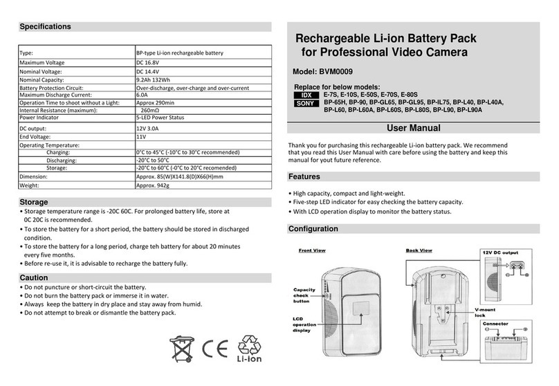 Jupio BVM0009 user manual