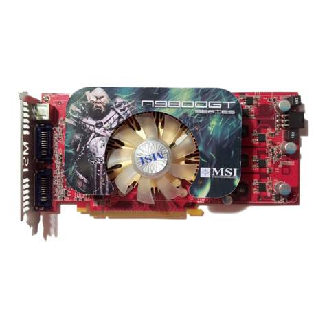 MSI N9800GT series Instruction manual