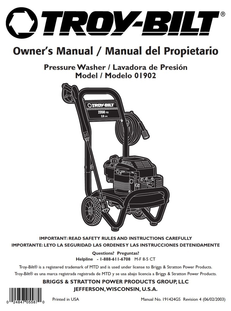 Troy-Bilt 1902 owner's manual