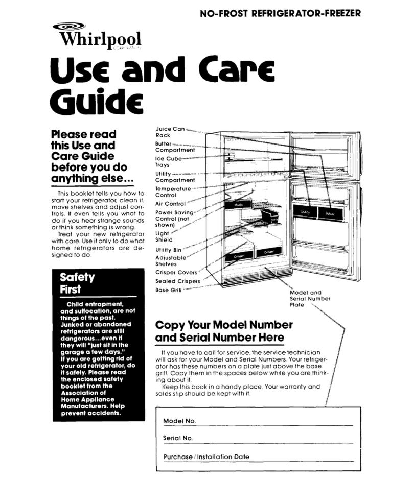 Whirlpool EJT161XKWR1 User manual