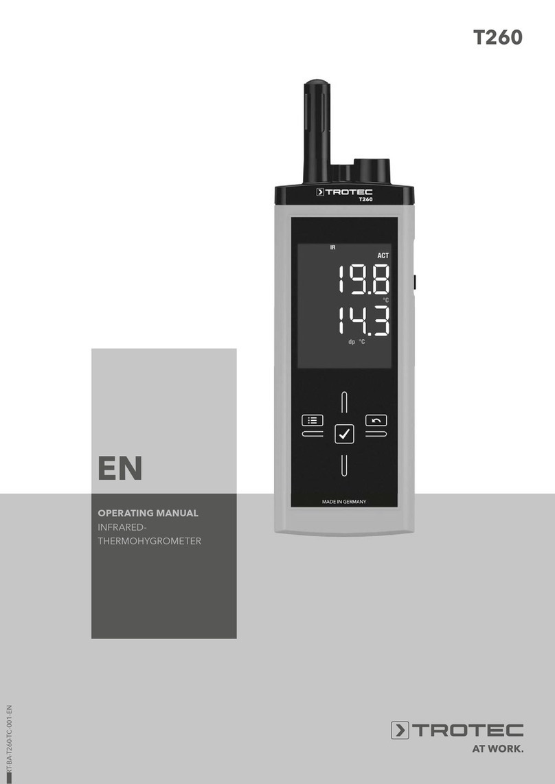 Trotec T260 User manual Trotec T260 User manual