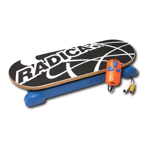 Radica Games Play TV Skateboarder User manual