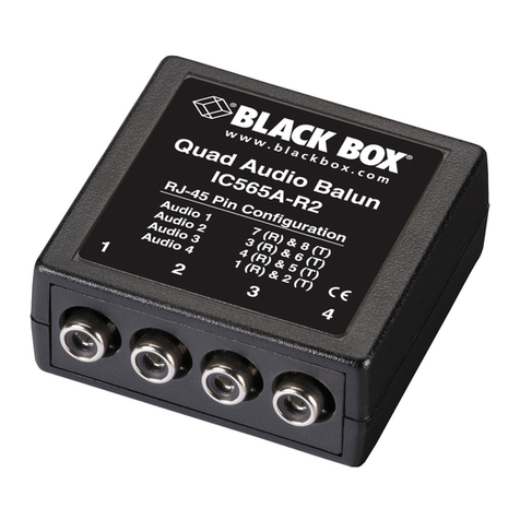 Black Box IC564A User manual