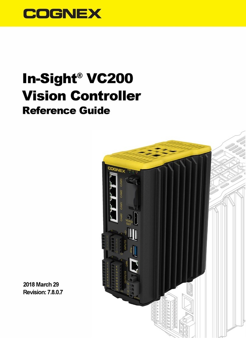 Cognex In-Sight VC200 User manual