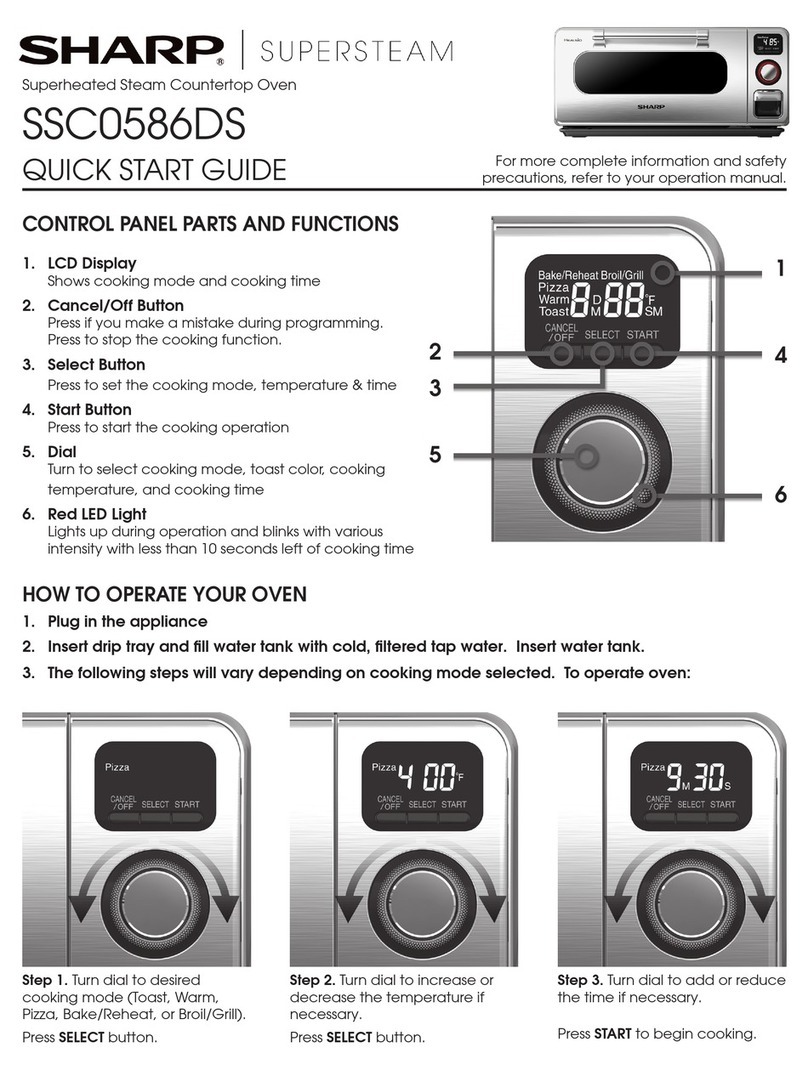 Sharp SSC0586DS quick start guide