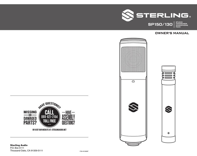 Sterling SP130 User manual