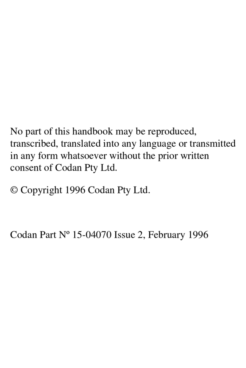 Codan 8570 Handbook