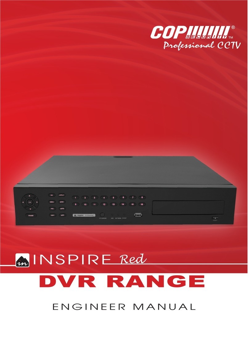COP Security INS-RED04 Quick start guide