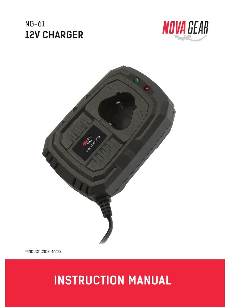 Nova gear NG-61 instruction manual