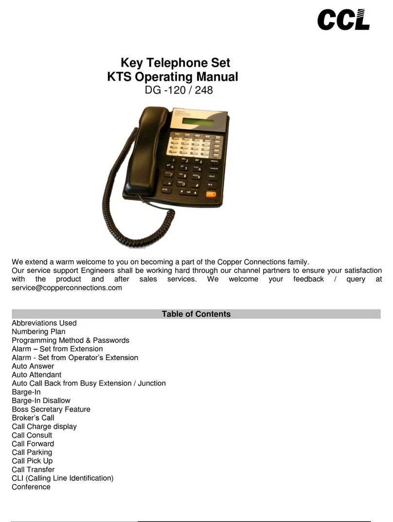 CCL DG-248 operating manual