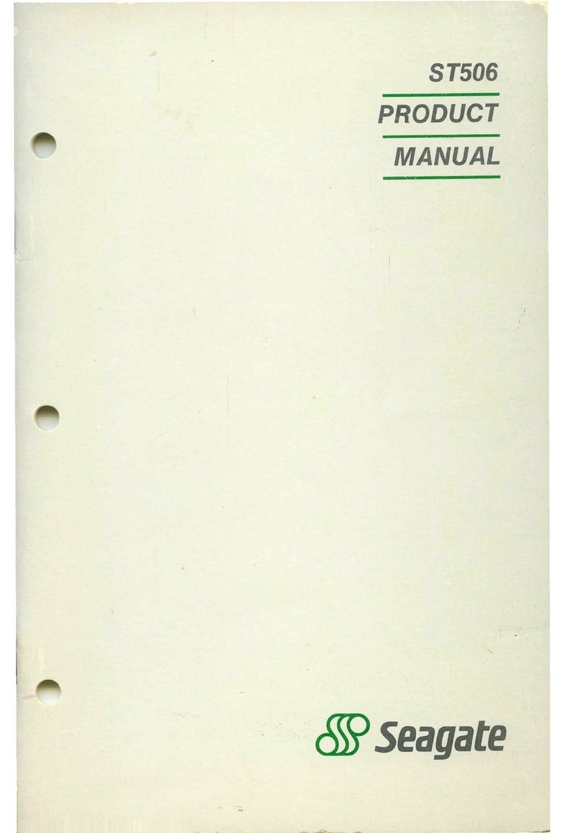 Seagate ST-506 product manual