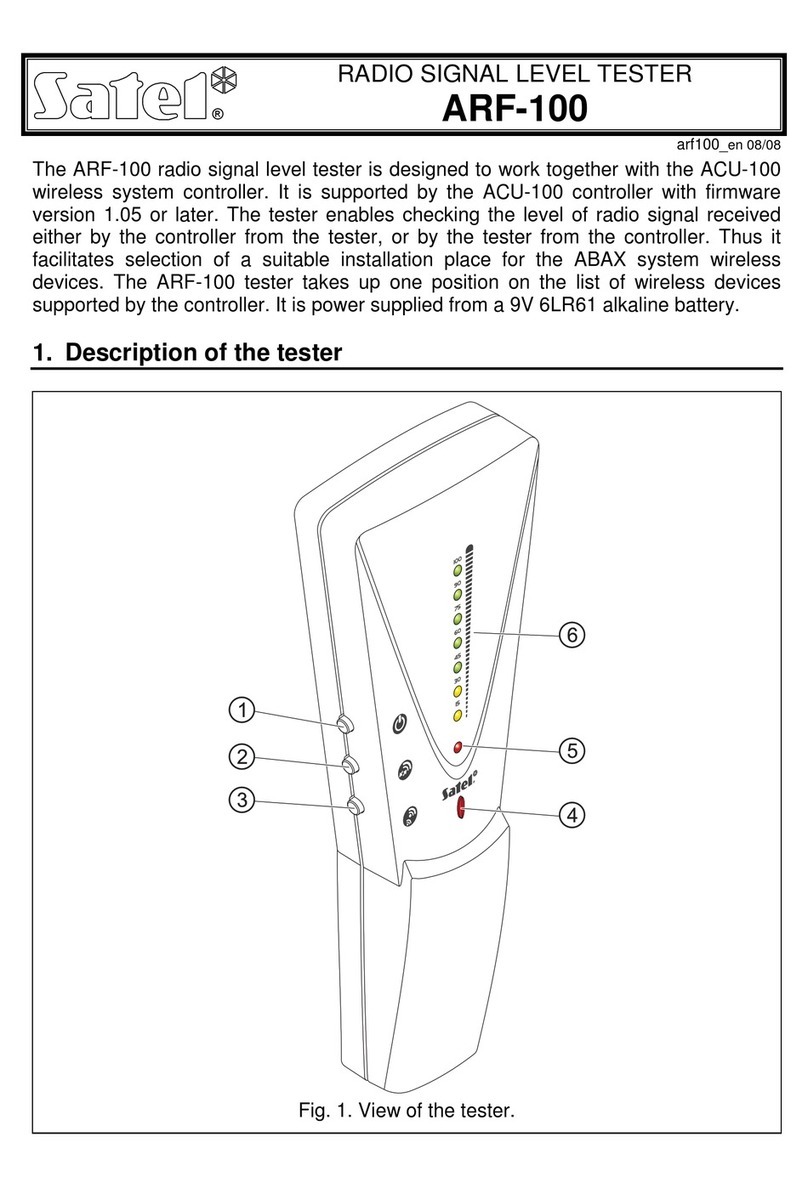 Satel ARF-100 user manual