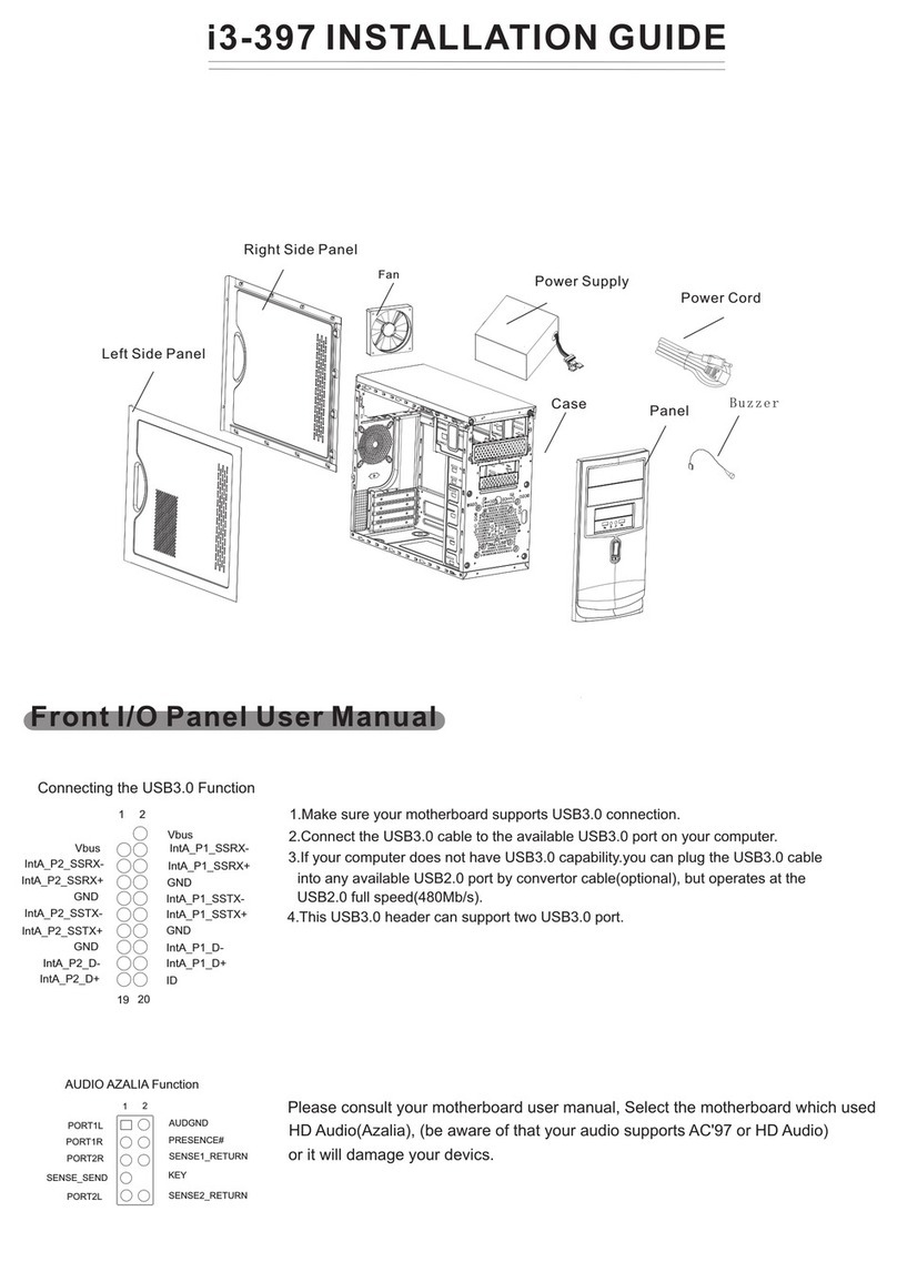 Rosewill i3-397 User manual Rosewill i3-397 User manual