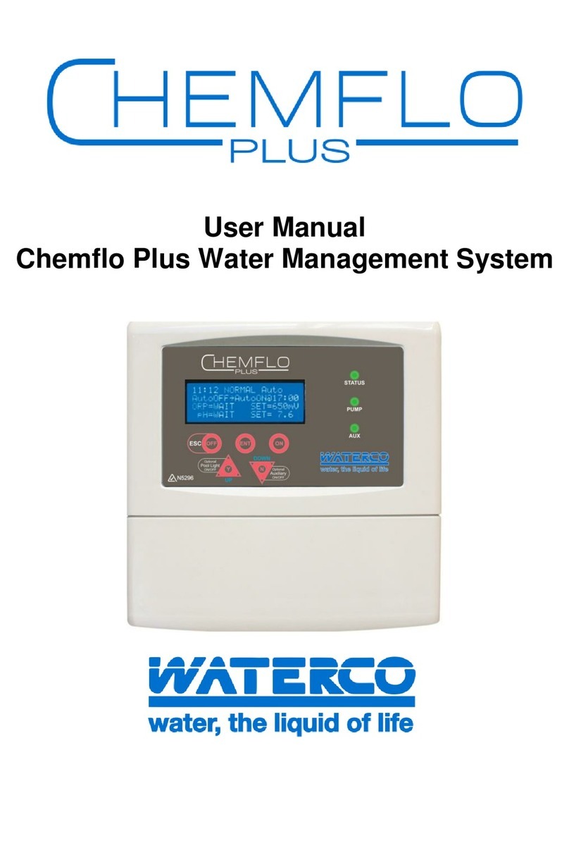 Waterco Chemflo Plus User manual