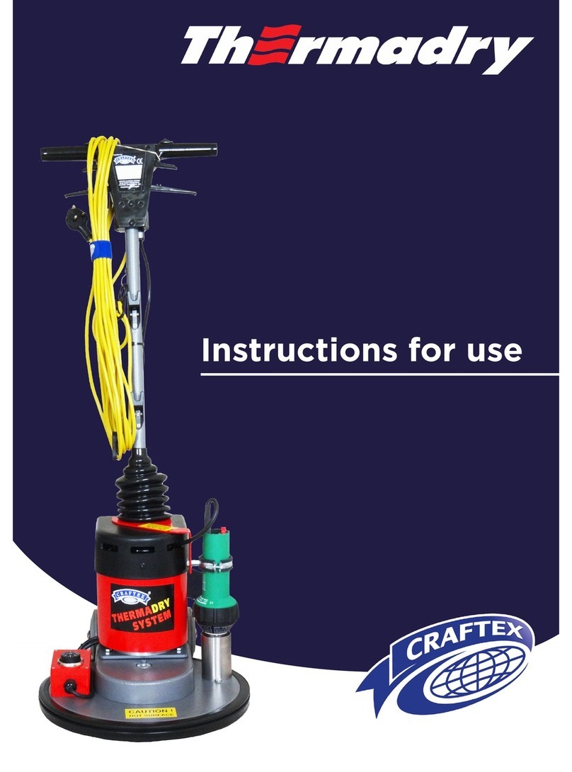 Craftex thermadry Instruction guide