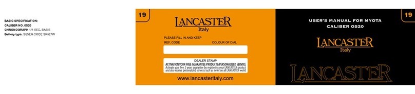 Lancaster MYOTA 0S20 user manual