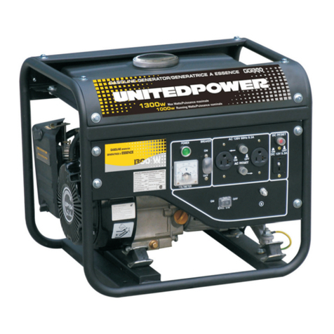 UnitedPower GG1300 instruction manual