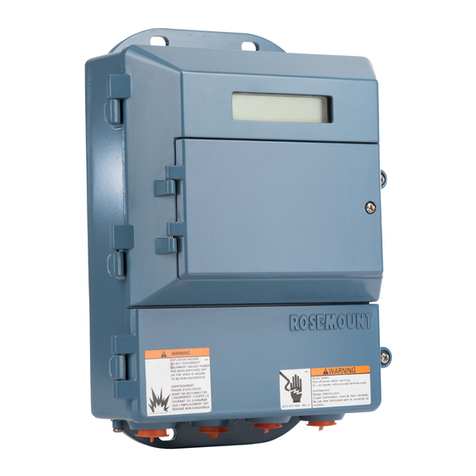 Rosemount 8712E User manual