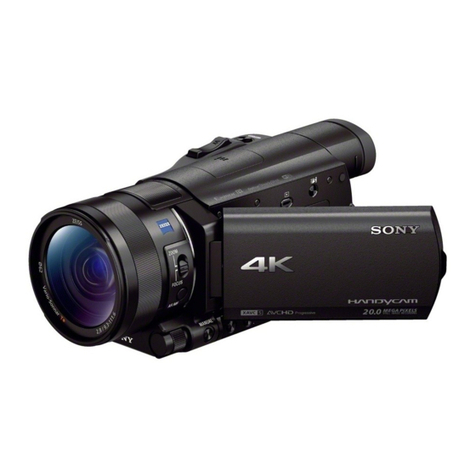 Sony Handycam FDR-AX100 User manual