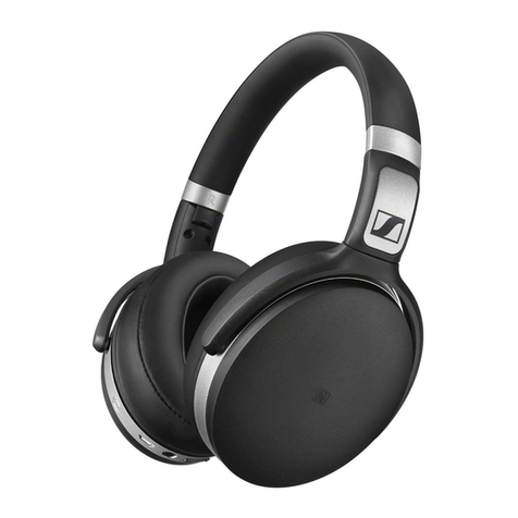Sennheiser HD 4.50BTNC User manual Sennheiser HD 4.50BTNC User manual
