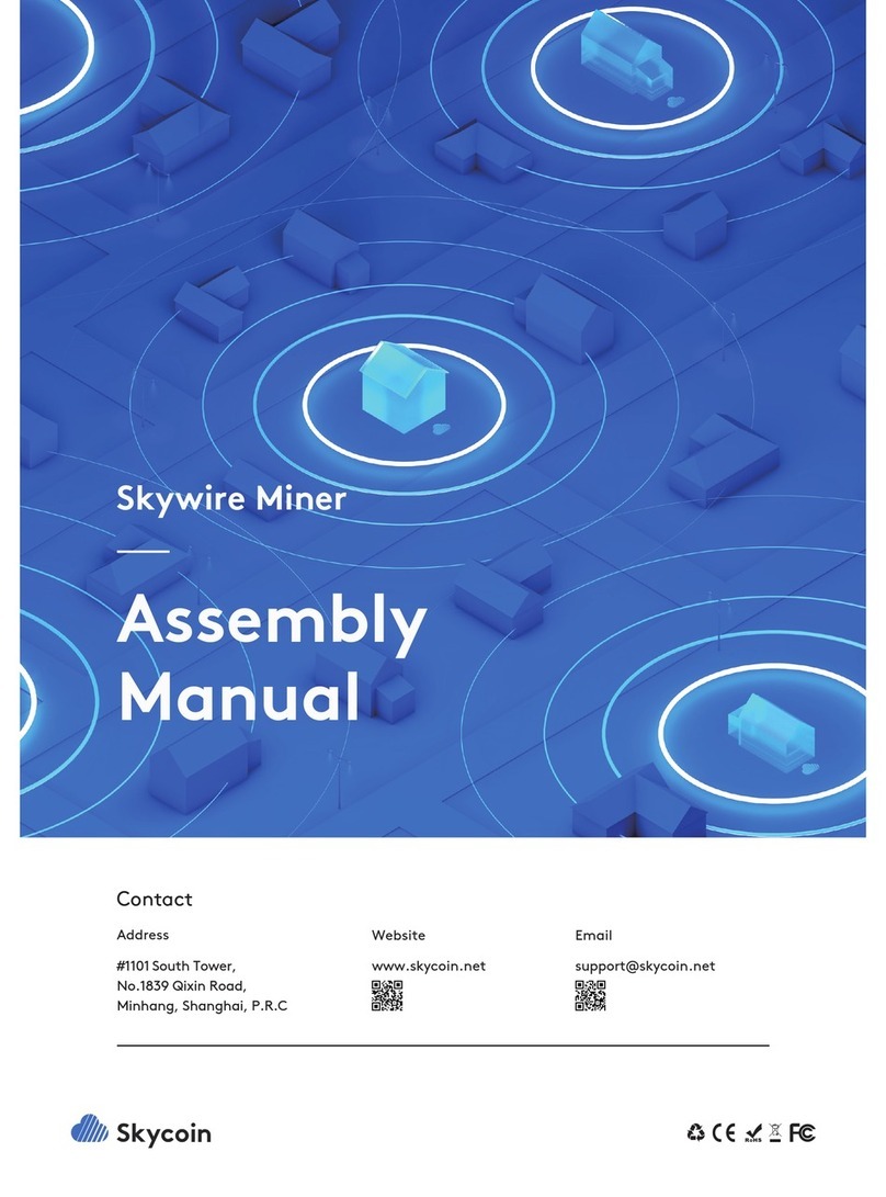 Skycoin Skywire Miner Assembly manual