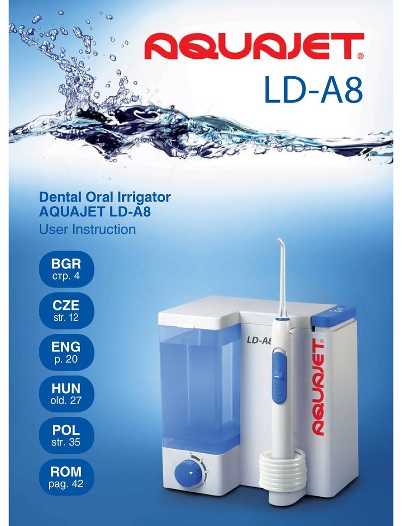 AquaJet LD-A8 User instruction