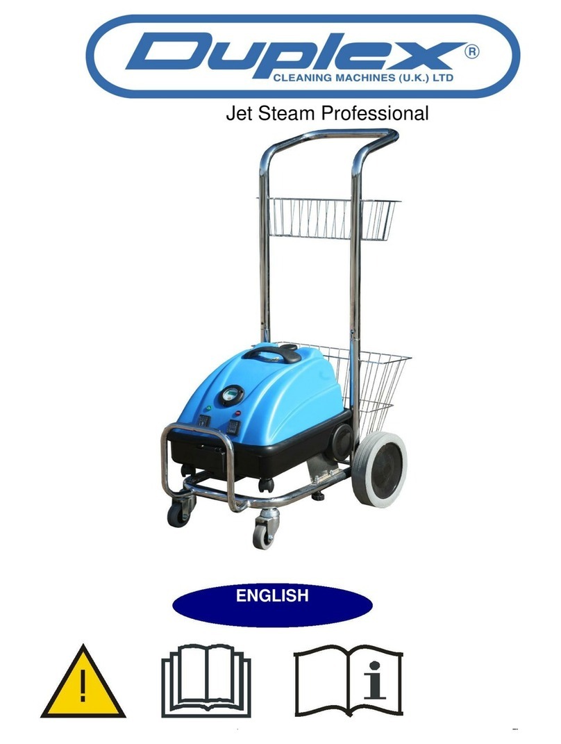 Duplex Jet Steam Professional User manual