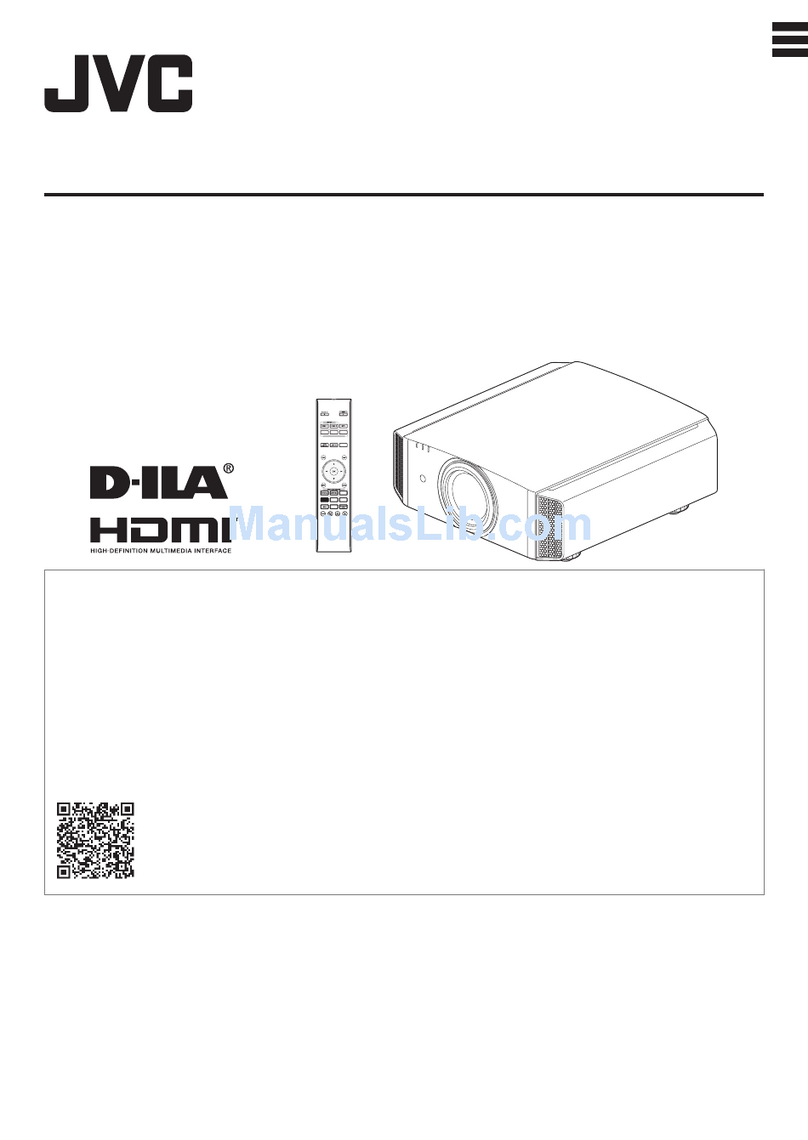 JVC DLA-X990R Instruction manual