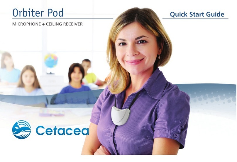 Cetacea Sound Orbiter Pod quick start guide