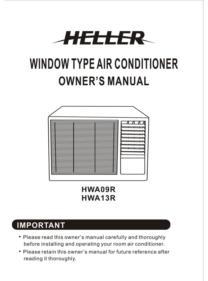 HELLER HWA09R User manual