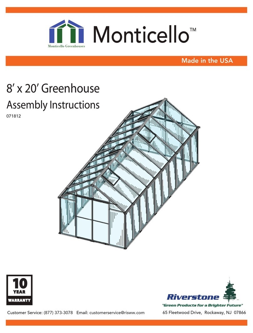 Riverstone Networks Monticello 8x20 Assembly instructions Riverstone Networks Monticello 8x20 Assembly instructions