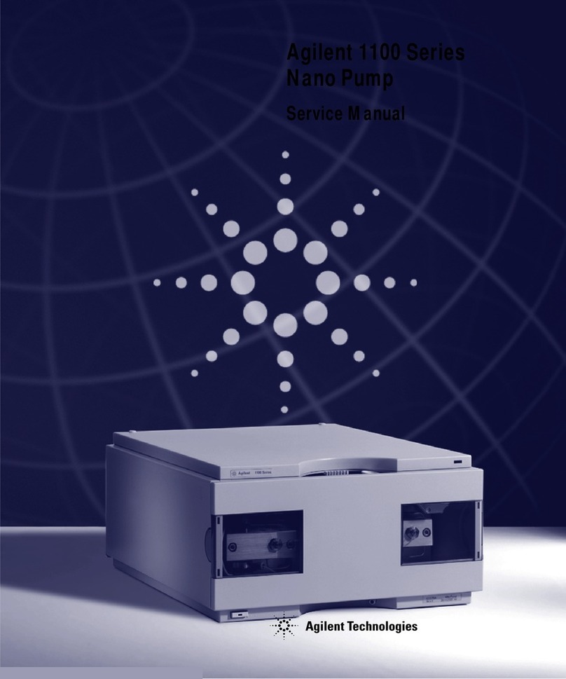Agilent Technologies 1100 Series Service manual Agilent Technologies 1100 Series Service manual