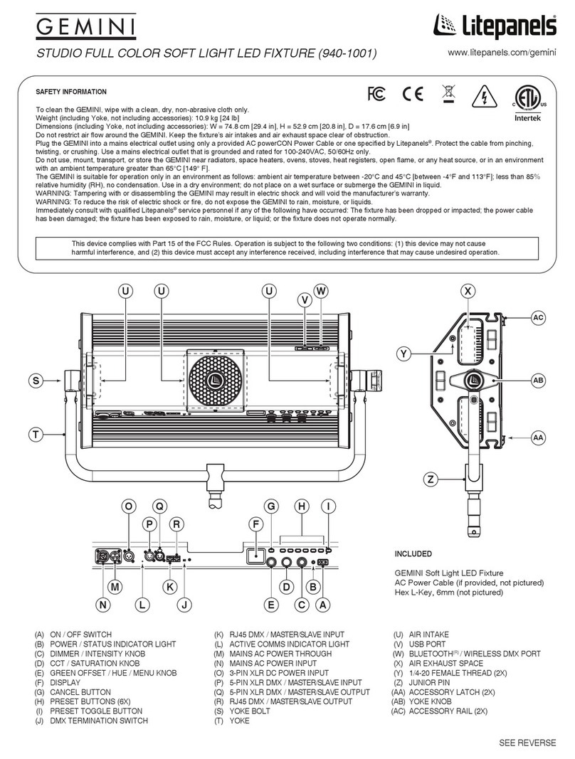 Gemini 940-1001 user manual