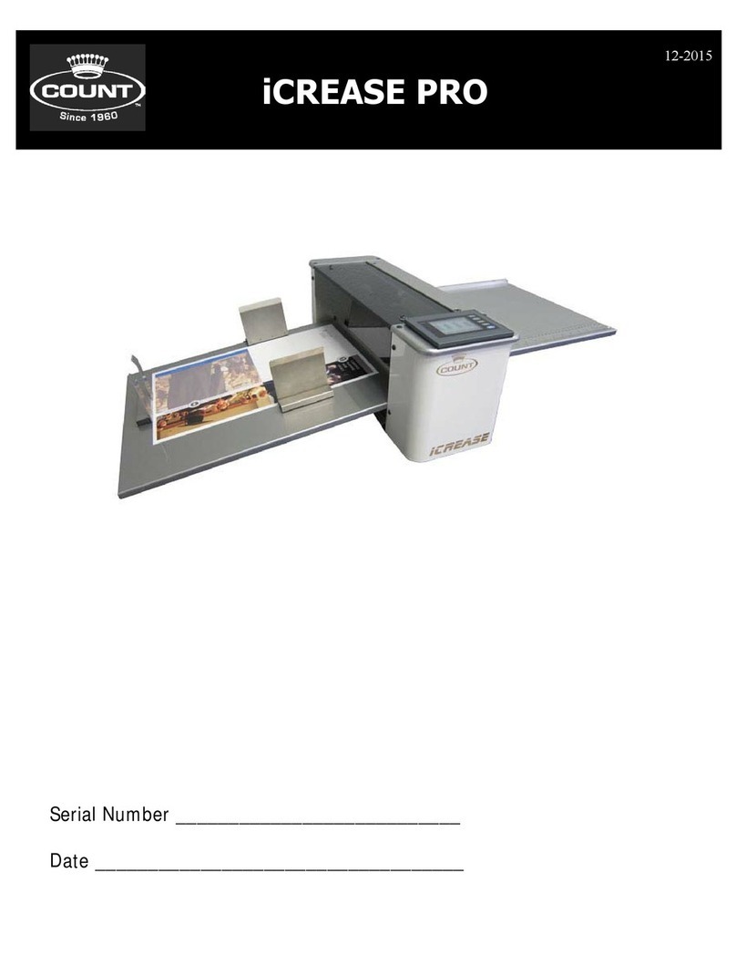 Count iCREASE owner's manual