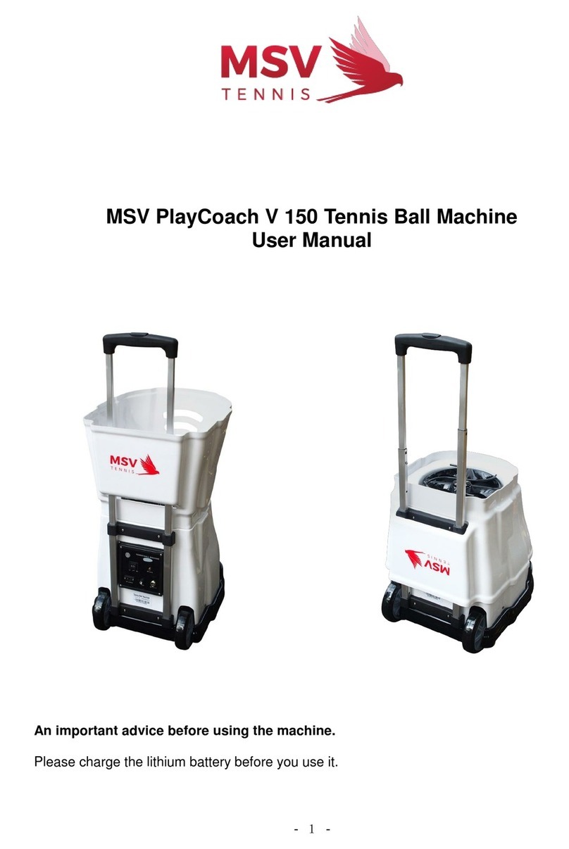 MSV PlayCoach V 150 user manual