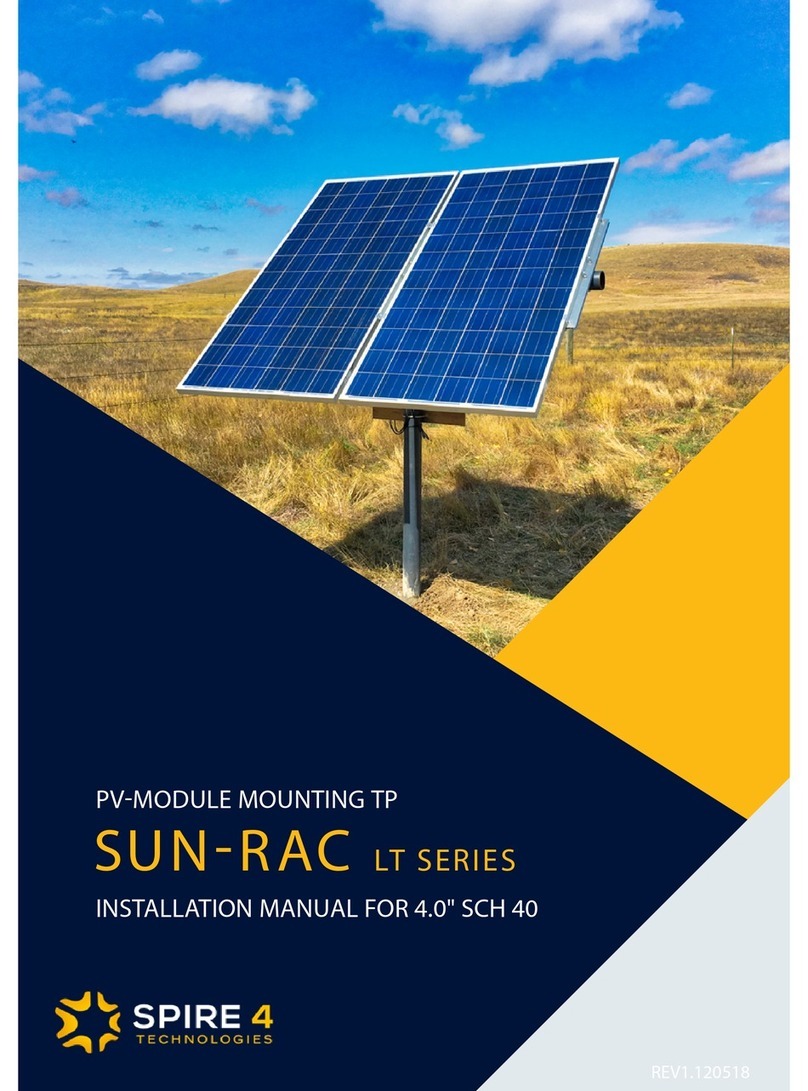Spire 4 Technologies SUN-RAC SRTP-PM-1 installation manual