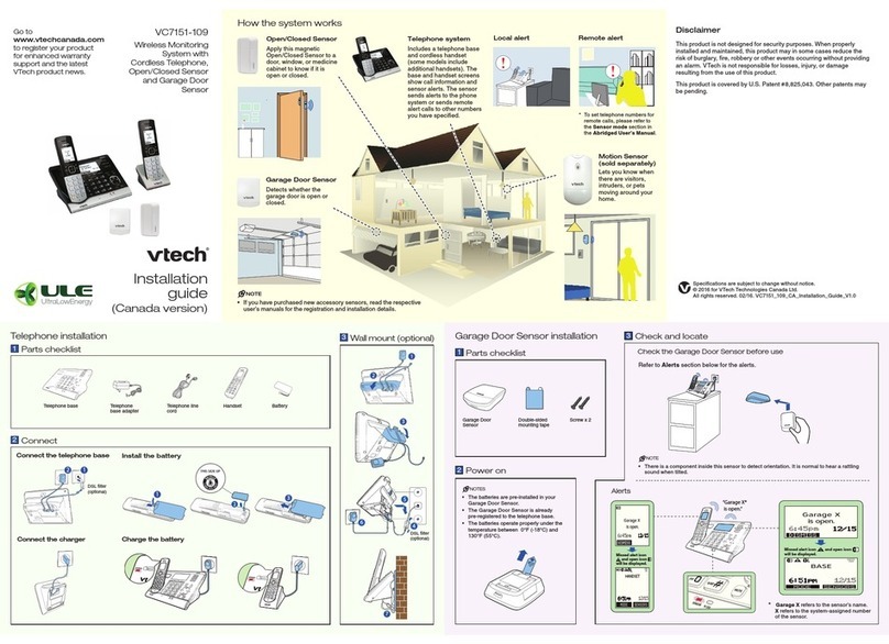 V-tech VC7151-109 User manual