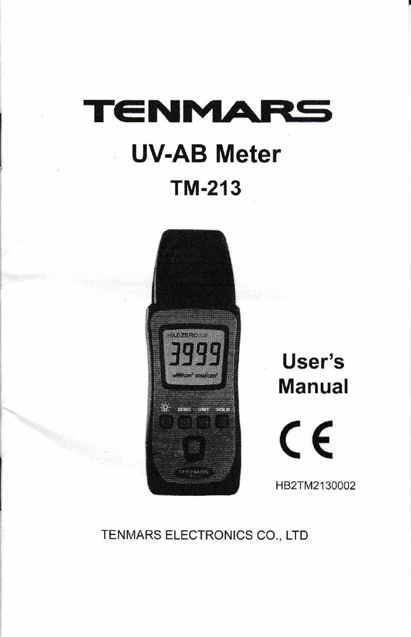 Tenmars TM-213 user manual
