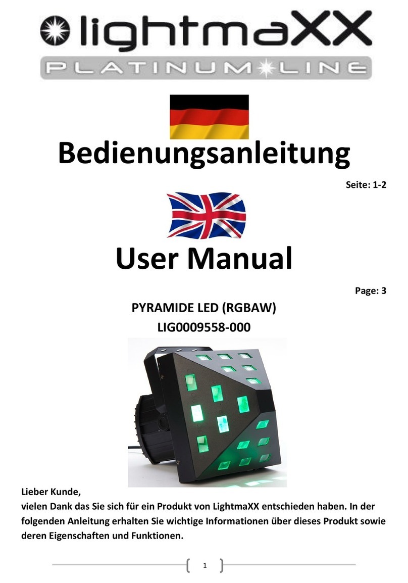 Lightmaxx LIG0009558-000 User manual