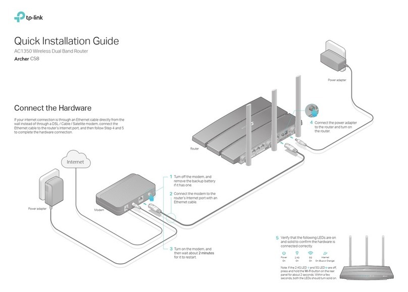 TP-Link Archer C58 User manual