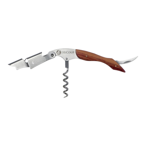 HiCoup Double Hinge Waiter user manual