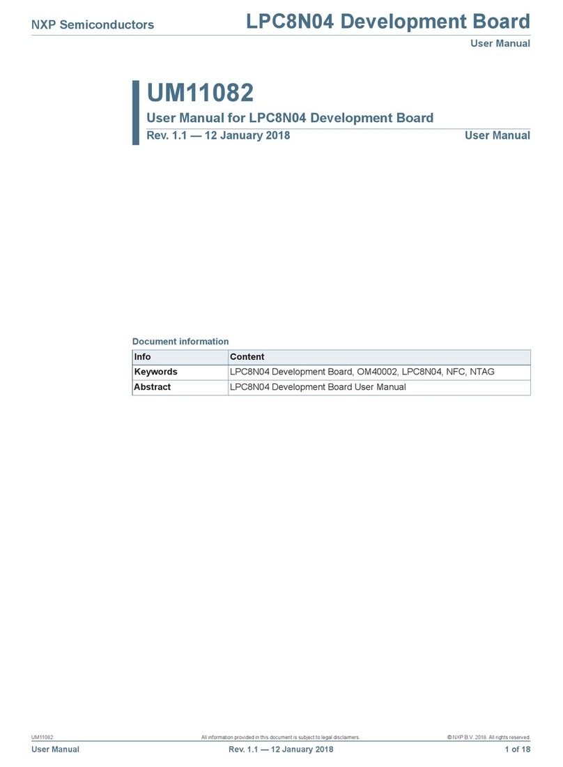 NXP Semiconductors LPC8N04 User manual