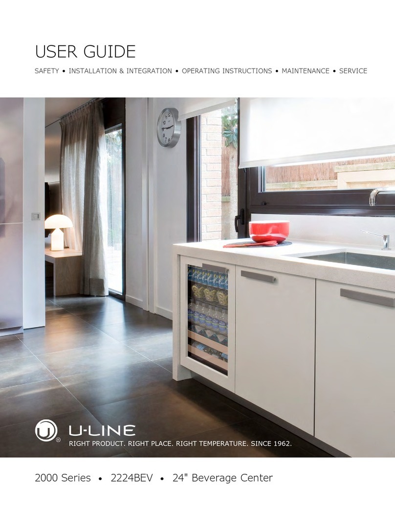 U-Line 2224BEV User manual