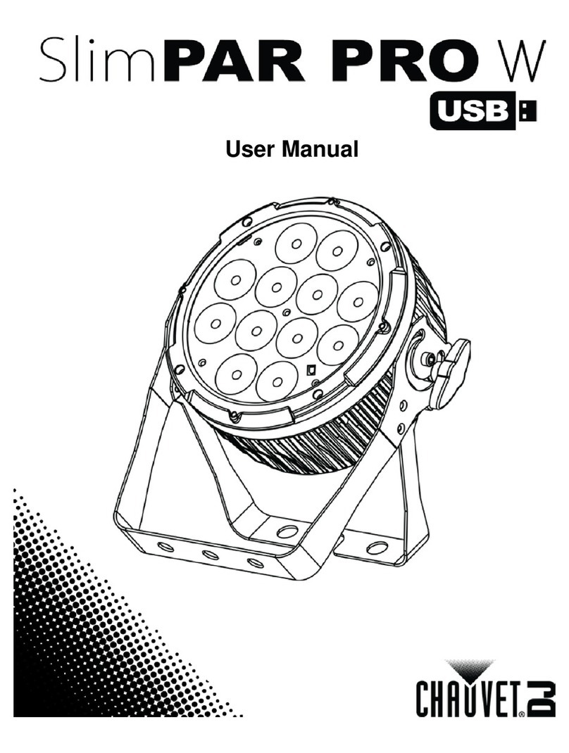 Chauvet DJ SlimPAR PRO W USB user manual