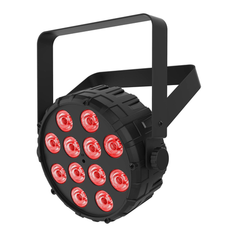 Chauvet DJ SlimPAR Q12 BT User manual