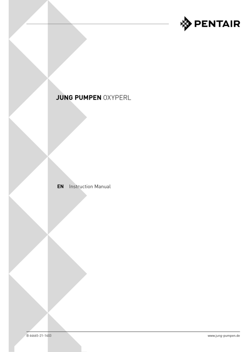 Pentair oxyperl 3 instruction manual Pentair oxyperl 3 instruction manual
