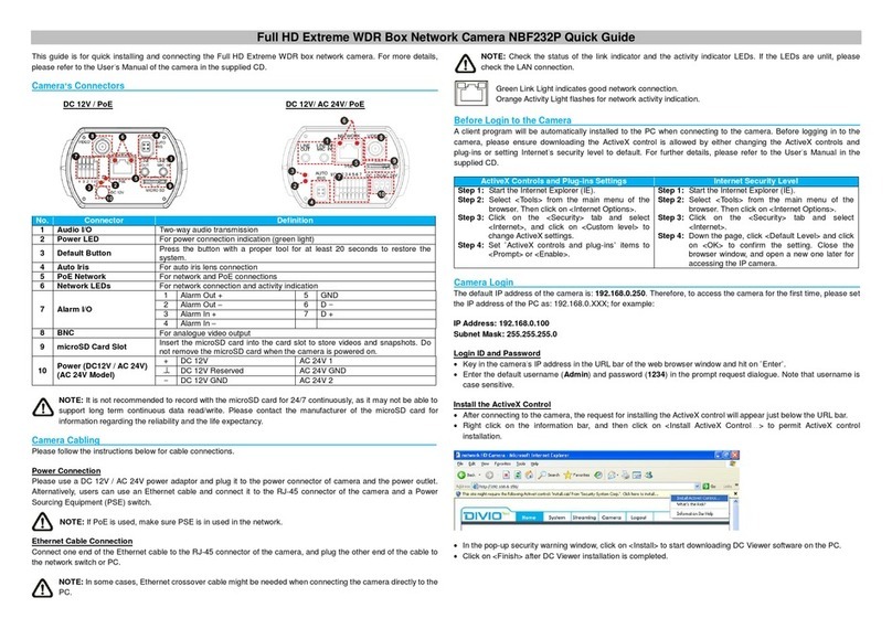 DivioTec NBF232P quick guide