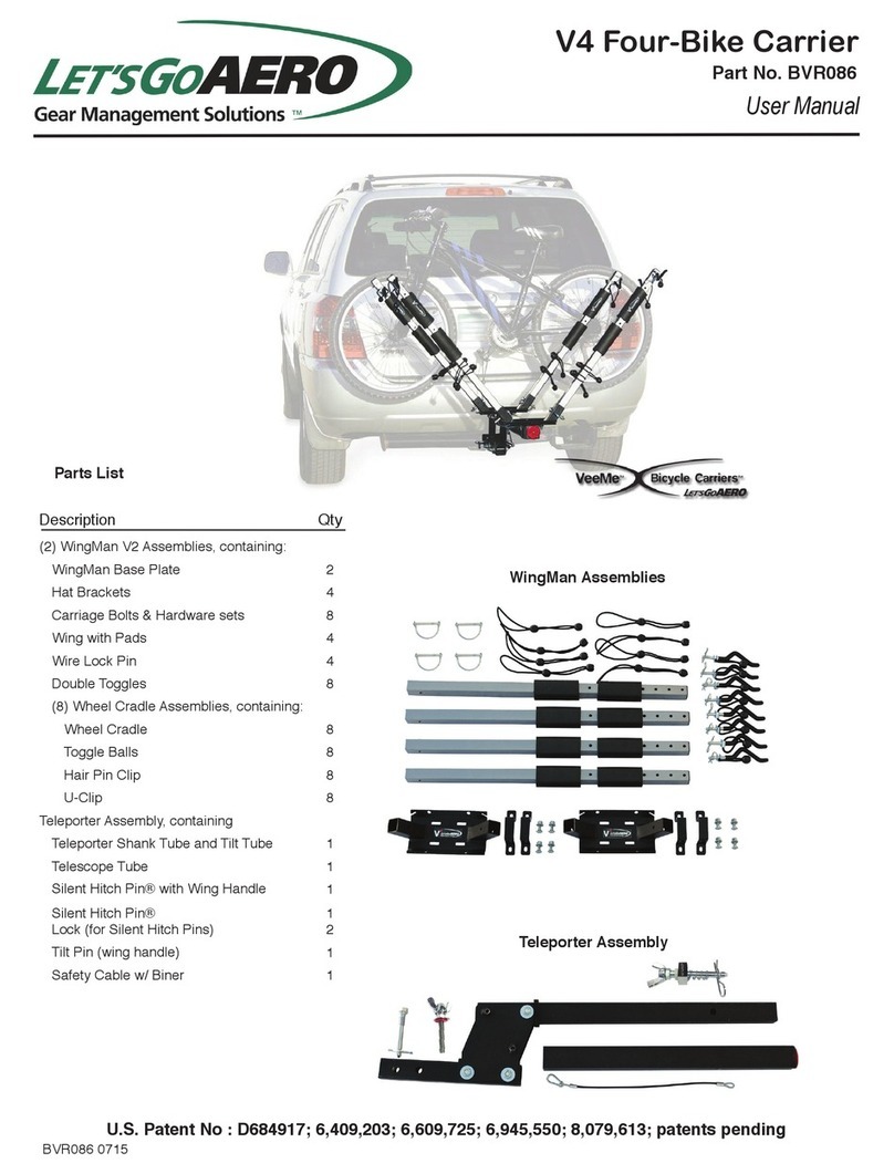 Let's Go Aero BVR086 user manual