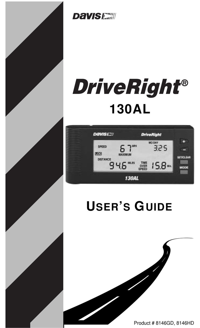 DAVIS DriveRight 130AL user guide
