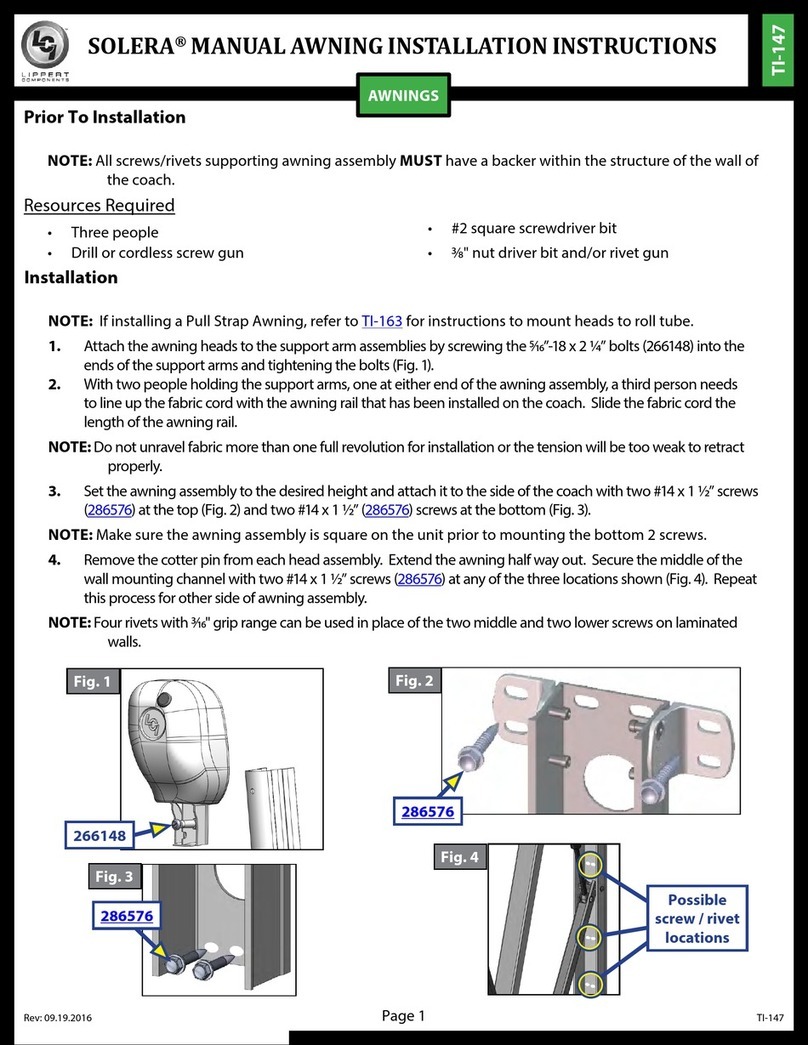 Lippert Components Solera installation guide